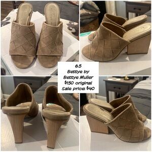 Bettye Muller, worn once…in perfect shape!